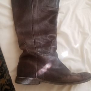 Frye brown boots size 8